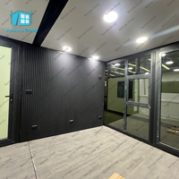 Villas modulaires de luxe populaires à 3 chambres, personnalisables, maisons préfabriquées en conteneurs, maisons modulaires préfabriquées en promotion