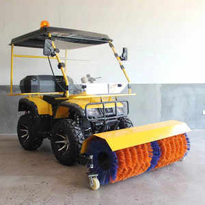 Cepillo Rodante para Remoción de Nieve Montado en Vehículo, Personalizable, con Máquina para Levantar Nieve, de Cuatro Ruedas, para Nieve y Playa - Product Image 4