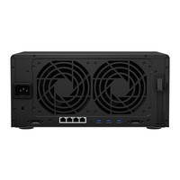 DS1821+ Server Penyimpanan Jaringan NAS Empat Inti 8-Disk dengan Port USB dan RJ-45 untuk Cadangan File dan Data