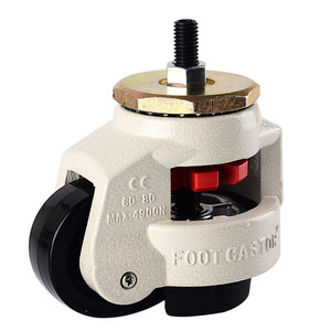 Roulettes pivotantes Kuoyi Bearing Foot Castor CD 80 Max 4900N pour meubles et usage industriel - Product Image 1
