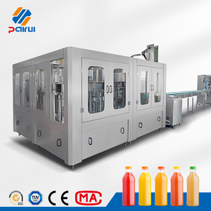 Machine de remplissage pour bouteilles PET d'orange, ligne de production automatique de rinçage et de bouchage, équipement de la série utilisée dans les usines de boissons - Product Image 1