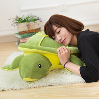 Venta al por mayor de alta calidad personalizado tortuga verde juguetes de peluche Animal de peluche tortuga marina de juguete con varios tamaños para niños