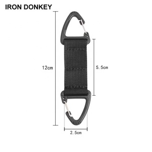 铁驴户外战术钥匙扣背包扣双点登山扣双向快速钥匙扣 - Product Image 3