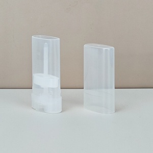 15g 50g 75g <b>Empty</b> White Oval Deodorant Container Sunscreen Stick Twist up Stick Deodorant Packaging Deodorant Stick Tube - Product Image 6