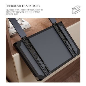 Modern High Quality Rebounding Open Storage <b>Shoe</b> Rack Steel Extendable Bedroom Furniture for Home Use for Bedroom Living Room - Product Image 6