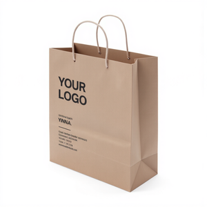 Bolsas de papel de embalaje de lujo, bolsa de papel de arte impresa personalizada, asas de cinta, bolsa de papel de compras de lujo - Product Image 1