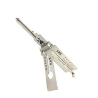 Outils de serrurier Lishi Ganzua chinois 2-en-1 (pick et décodeur) Lishi KW1 KW5 SC1 SC4 R52 AM5, lot de 6 pièces, à vendre