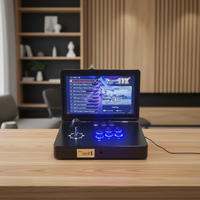 Mesin Arcade Portabel Layar HD 10.1 Inci Klasik Multi-Game Koper Tas Jinjing Produsen Langsung