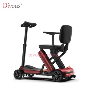 สกู๊ตเตอร์เคลื่อนที่สำหรับผู้สูงอายุอัจฉริยะขายดี พร้อมที่วางแขนปรับระดับได้ ใช้มอเตอร์ไฟฟ้า 180 วัตต์ - Product Image 4