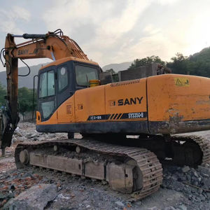 Excavadora de orugas de la marca Sany SY335H de buen rendimiento usada con buenas condiciones de trabajo - Product Image 1