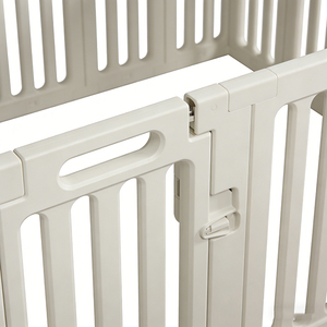 Valla para Mascotas de Plástico Sólido, Económica y de Alta Calidad, con Cierre de Botón, para Perros Grandes y Pequeños, Compatible con Puertas, Anti-Escape - Product Image 3