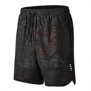 Shorts décontractés pour hommes grande taille respirants à taille mi-haute avec cordon de serrage – Vente en gros |   Écologique |   Plage d'été |   Logo personnalisé OEM disponible - Product Image 1