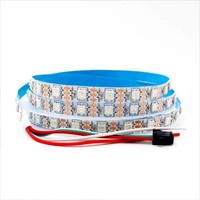 Bande LED RGB Intelligente 5V/12V, Découpable, PCB Noir Cuivre 8mm, USB, IP20, Télécommande, Intensité Variable, Garantie 2 Ans, Éclairage