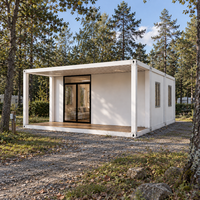 Maison préfabriquée avec une chambre pour une résidence familiale Casa Prefabricada Para Vivienda Familiar