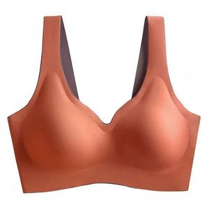 Reggiseno in lattice thailandese da donna <span class=keywords><strong>senza</strong></span> <span class=keywords><strong>ferretto</strong></span>, reggiseno sportivo push-up, intimo sexy <span class=keywords><strong>senza</strong></span> <span class=keywords><strong>ferretto</strong></span>, reggiseno invisibile <span class=keywords><strong>senza</strong></span> cuciture - Product Image 3