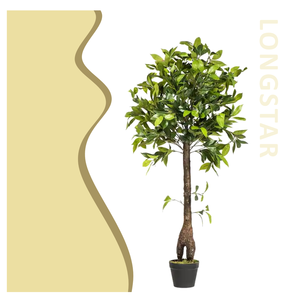 Palmier artificiel d'Hawaï en pot, arbres artificiels d'extérieur, vente chaude, prix d'usine, plante verte réaliste, écologique - Product Image 6