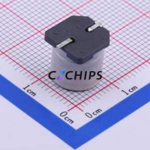 ตัวเก็บประจุอิเล็กโทรไลต์อะลูมิเนียมแบบ SMD รุ่น EEETG1V221UP ขนาด D10xL10.2 มม. 220uF 20% 35V 270mA-100kHz - Product Image 2