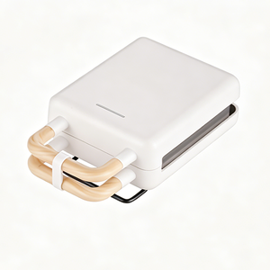 Machine à gaufres électrique antiadhésive 5-en-1, mini, personnalisable, détachable, pour sandwichs, gaufres et beignets bulles – Meilleure vente - Product Image 1