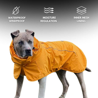 Imperméable à capuche pour chien de camping avec doublure intérieure en maille pour chiot – Vente directe usine