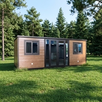 Maisons conteneurs pliables légères pour usage extérieur et hôtelier Installation rapide Couleurs personnalisables