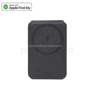 Fashion MagSafe Magnetic Card Holder Finder Positionnement global pour 2 à 4 cartes Fonctionne avec <span class=keywords><strong>Apple</strong></span> Find My Business Change Card Holder - Product Image 4
