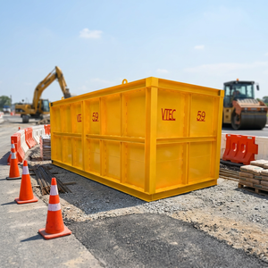 Réservoir d'eau de 21200 litres. Ce réservoir d'eau est spécialement conçu pour le stockage de liquides dans les projets de construction et d'ingénierie. - Product Image 5