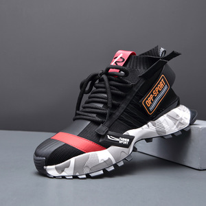 Zapatos de diseñador personalizados con logotipo, calcetines para hombre, zapatos deportivos de verano, zapatos de moda, zapatos de malla transpirable para hombre, zapatos gruesos para hombre - Product Image 2