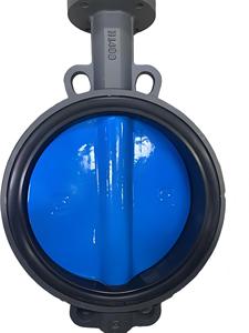 Válvula VKF42.500, PN16, 90°, Hierro Dúctil, Tipo Wafer, para HVAC, Agua Fría/Caliente, Control de Flujo Eficiente VKF42.500 para un Control Preciso - Product Image 2