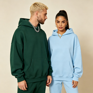Sweat à capuche personnalisé pour homme, coupe ample, effet délavé, style Hip Hop - Product Image 3