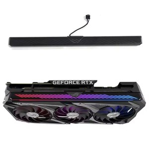 Tira de luz Led direccionable digital para <span class=keywords><strong>ASUS</strong></span> <span class=keywords><strong>RTX</strong></span> 3060 3070 3080 <span class=keywords><strong>3090</strong></span> <span class=keywords><strong>Ti</strong></span> RGB 3 pin 5V tarjeta gráfica radiador Luz - Product Image 1
