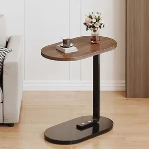 Meja Kopi Bundar Kecil Mewah Modern Terlaris, Rak Samping Sofa, Set Meja Teh untuk Ruang Tamu - Product Image 2