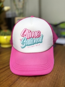 Cappello da uomo in maglia da camionista in schiuma da donna leggero a 5 pannelli in tinta unita stile Snapback regolabile in tessuto Jersey Oxford Terry - Product Image 3