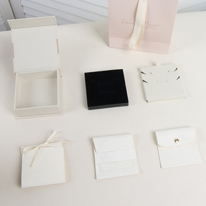 Low MOQ for Mooncakes Industrial Use with Ribbon Accessory Gift Packaging Matte Finish Small Jewelry Packaging Paperboard Box - Product Image 2