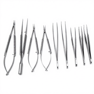 Juego de Instrumentos Microquirúrgicos para Procedimientos de Microcirugía, Kit de Instrumentos de Microcirugía Reutilizables de Acero Inoxidable de Precisión - Product Image 2