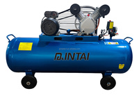 3HP 2.2kw Compresseur d'air à piston 70L réservoir Entraînement par courroie Moteur en cuivre Prix d'usine Offre Spéciale Forte qualité OEM ODM 0.25m ³/min