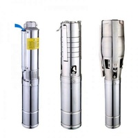 Pompe à eau solaire FLD, pompe submersible pour puits en acier inoxydable, moteur sans balais, haute pression, 3/4/6 pouces, pour l'irrigation