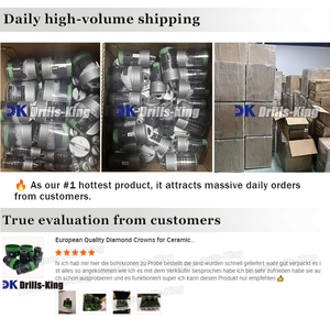 8 개 세라믹 타일 다이아몬드 드릴 크라운 구멍 톱 키트 드라이 커팅 M14 진공 납땜 다이아몬드 드릴 비트 세트 - Product Image 5