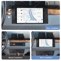 DUDU7 Autoradio QLED Stéréo 2K Android Lecteur Audio de Voiture pour BMW X5 1999-2006 E39 Navigation 360 Panoramique Cam FYT 7870 Système