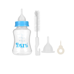 Ensemble de biberons <span class=keywords><strong>pour</strong></span> animaux de compagnie en silicone personnalisé, 60/150 ml, avec tétine imperméable, <span class=keywords><strong>pour</strong></span> chatons, chiots, bébés - Product Image 5