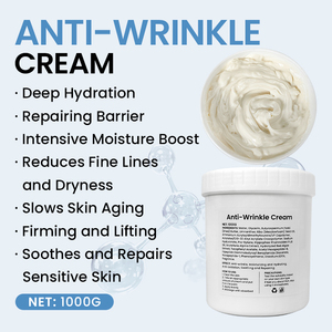 순한 스킨케어 포뮬러 안티링클 페이스 크림 히알루론산 & 노나펩타이드-1 함유 수분 부스팅 & 주름 완화 - Product Image 4