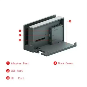 Base de console de jeu pour <span class=keywords><strong>TV</strong></span>, adaptateur <span class=keywords><strong>TV</strong></span> HD, station de charge pour <span class=keywords><strong>Nintendo</strong></span> <span class=keywords><strong>Switch</strong></span> 1 - Product Image 5