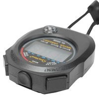 Stopwatch Digital Multifungsi, jam tangan olahraga elektronik Stopwatch pengukur waktu Digital