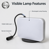 Pour SANY SKT90MR : Lampe de plafond intérieure de cabine 130988000562A – Fournisseur en gros de pièces d'éclairage de rechange pour engins lourds