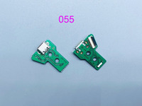 Carte de circuit imprimé de charge pour manette, avec port de charge USB et prise, compatible JDS 001 011 020 030 040 050, et câble flexible de protection pour manette