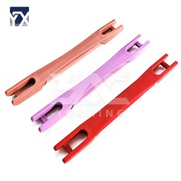 Top Vente ABS Poignée En Plastique Bagages Sac Pièces Accessoires À La Mode Professionnel De Luxe Style Classique à Prix Compétitif