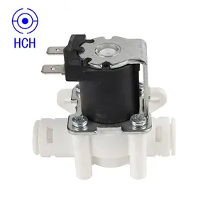 Water solenoid valve plastic magnetic valve low pressure water combined solenoid valve