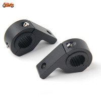 Kit de fixation pour barre lumineuse LED de moto, support de fixation pour phares antibrouillard sur guidon pour véhicules tout-terrain