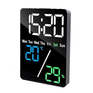 Multifunction LED Alarm <b>Clock</b> Reloj Display Temperature Humidness Digital Table <b>Clock</b> Digital Desk <b>Clock</b> - Product Image 1