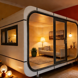 Cabaña Rectangular Tipo Apple con Balcón |   Cápsula Espacial Modular de Lujo para Complejos Turísticos y <span class=keywords><strong>Alquiler</strong></span> Vacacional - Product Image 2
