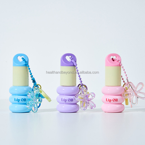 Sản phẩm cao cấp mới ra mắt sức khỏe & Ngoài dầu môi-dầu thực vật tự nhiên dưỡng ẩm Son bóng với mặt dây chuyền tinh tế - Product Image 1